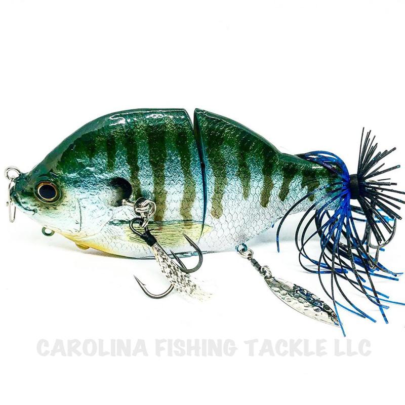 TH Tackle Papa Zoe Jointed Swimbaits - #01 Bull Bluegill - Carolina Fishing Tackle LLC