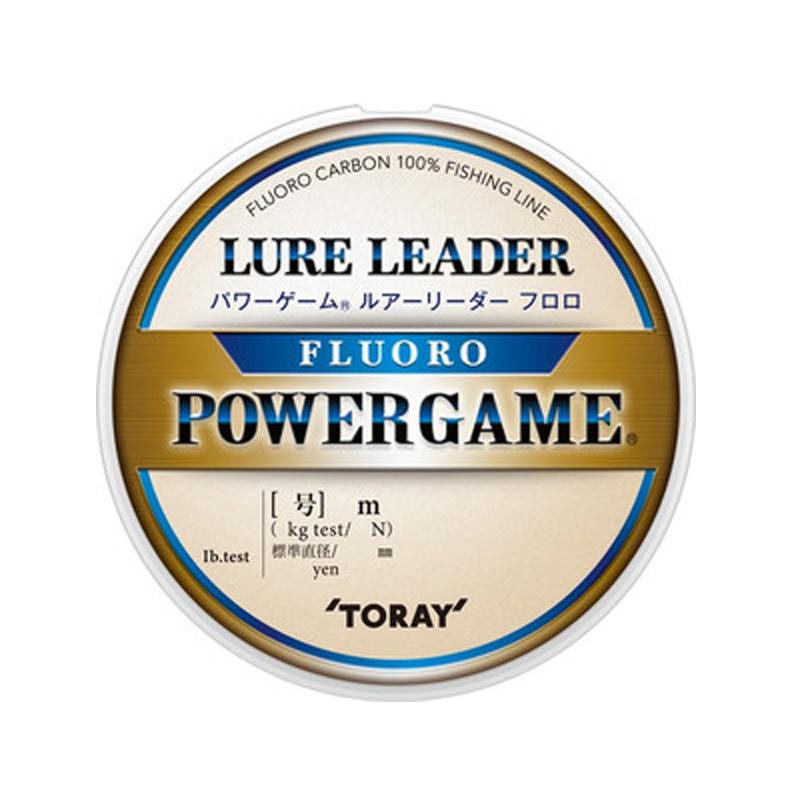 TORAY Power Game Lure Leader - 7 lb - 30m-8 lb - 30m-10 lb - 30m-12 lb - 30m-16 lb - 30m-20 lb - 30m-25 lb - 30m - Carolina Fishing Tackle LLC