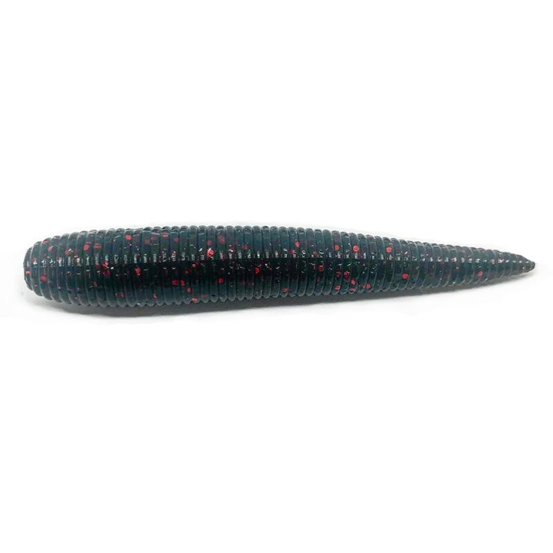 Damiki Fishing Tackle Stinger 3” Worm 12pk - #201 Watermelon Red-Black-#206 Watermelon Candy-#207 Green Pumpkin Magic-#208 Green Pumpkin Purple-#209 Dark Pumpkin-#453 PB Silver-#454 American Shad-#455 TN Shad-#504 Black Red-#505 Black Blue - Carolina Fishing Tackle LLC