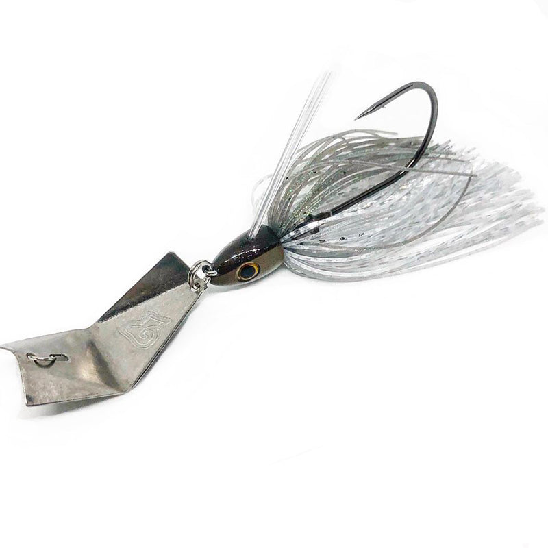 Teckel Lures Bladewaker 1/2 oz - #002 Black & Blue-#004 Green Pumpkin-#005 Junebug - Carolina Fishing Tackle LLC