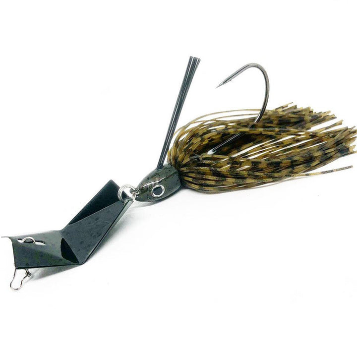 Teckel Lures Bladewaker 1/2 oz - #002 Black & Blue-#004 Green Pumpkin-#005 Junebug - Carolina Fishing Tackle LLC