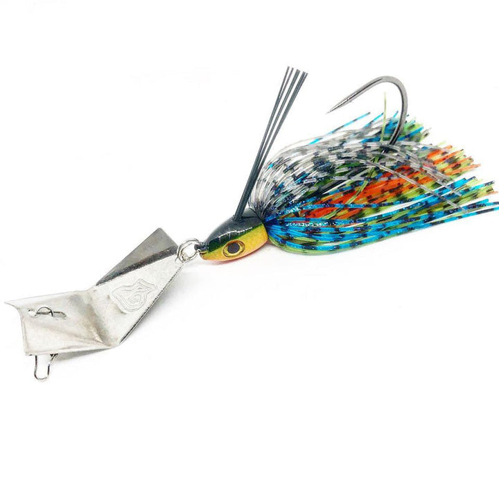Teckel Lures Bladewaker 1/2 oz - #002 Black & Blue-#004 Green Pumpkin-#005 Junebug - Carolina Fishing Tackle LLC