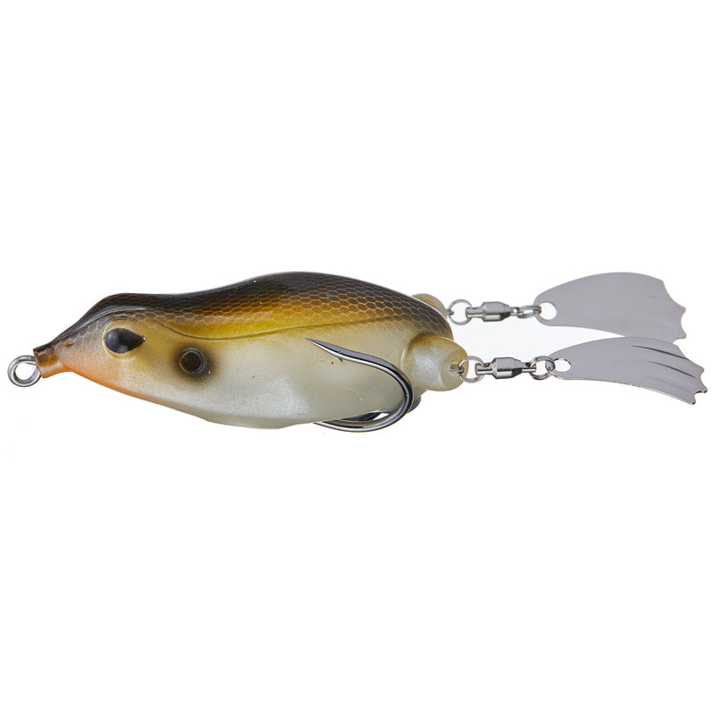 Teckel Lures Honker Frogs - #001B Color Me-#003B Black Blue-#005B Camo-#008B Lemon Lime-#016B Grey Camo-#028B Snakehead-#014B Mattcha Cream - Carolina Fishing Tackle LLC