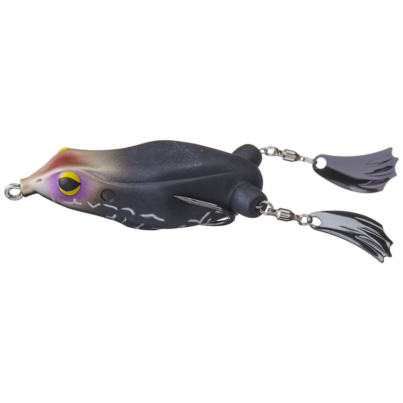 Teckel Lures Honker Frogs - #001B Color Me-#003B Black Blue-#005B Camo-#008B Lemon Lime-#016B Grey Camo-#028B Snakehead-#014B Mattcha Cream - Carolina Fishing Tackle LLC