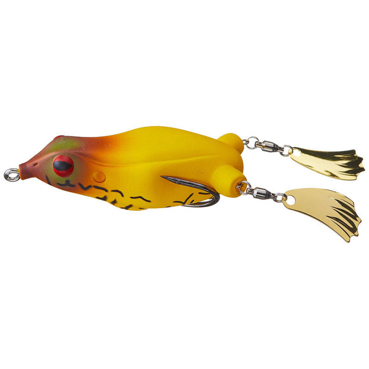 Teckel Lures Honker Frogs - #001B Color Me-#003B Black Blue-#005B Camo-#008B Lemon Lime-#016B Grey Camo-#028B Snakehead-#014B Mattcha Cream - Carolina Fishing Tackle LLC