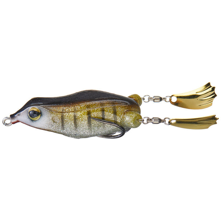 Teckel Lures Honker Frogs - #001B Color Me-#003B Black Blue-#005B Camo-#008B Lemon Lime-#016B Grey Camo-#028B Snakehead-#014B Mattcha Cream - Carolina Fishing Tackle LLC
