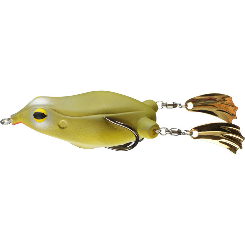 Teckel Lures Honker Frogs - #001B Color Me-#003B Black Blue-#005B Camo-#008B Lemon Lime-#016B Grey Camo-#028B Snakehead-#014B Mattcha Cream - Carolina Fishing Tackle LLC
