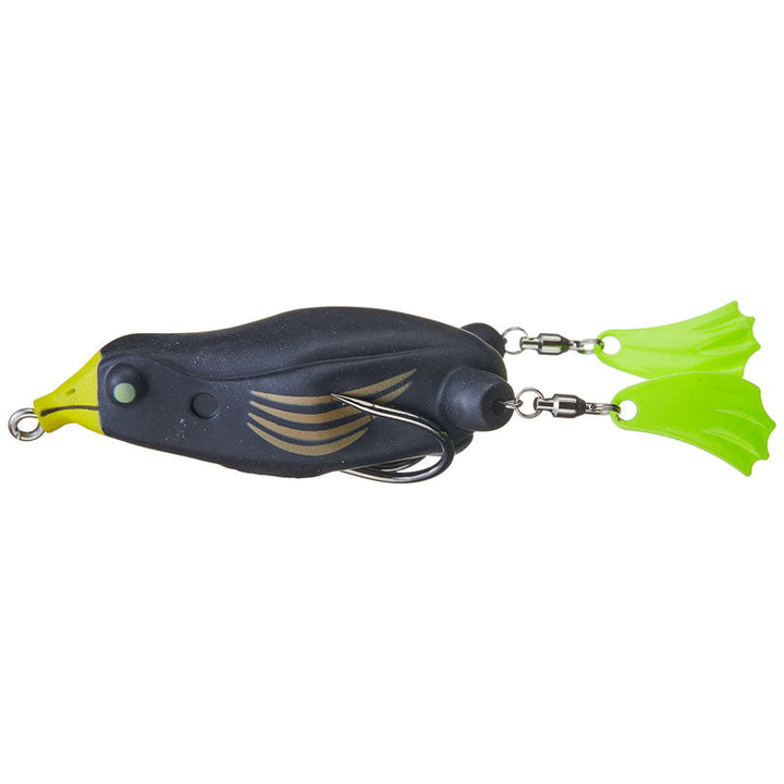 Teckel Lures Honker Frogs - #001B Color Me-#003B Black Blue-#005B Camo-#008B Lemon Lime-#016B Grey Camo-#028B Snakehead-#014B Mattcha Cream - Carolina Fishing Tackle LLC