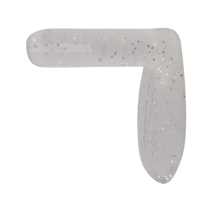 Teckel Lures Sprinker Frog Spare Tails 4pk - #001 Clear/Silver Glitter-#002 Pearl White-#003 Black Blue-#004 Smoke-#005 Watermelon-#006 Chartreuse - Carolina Fishing Tackle LLC