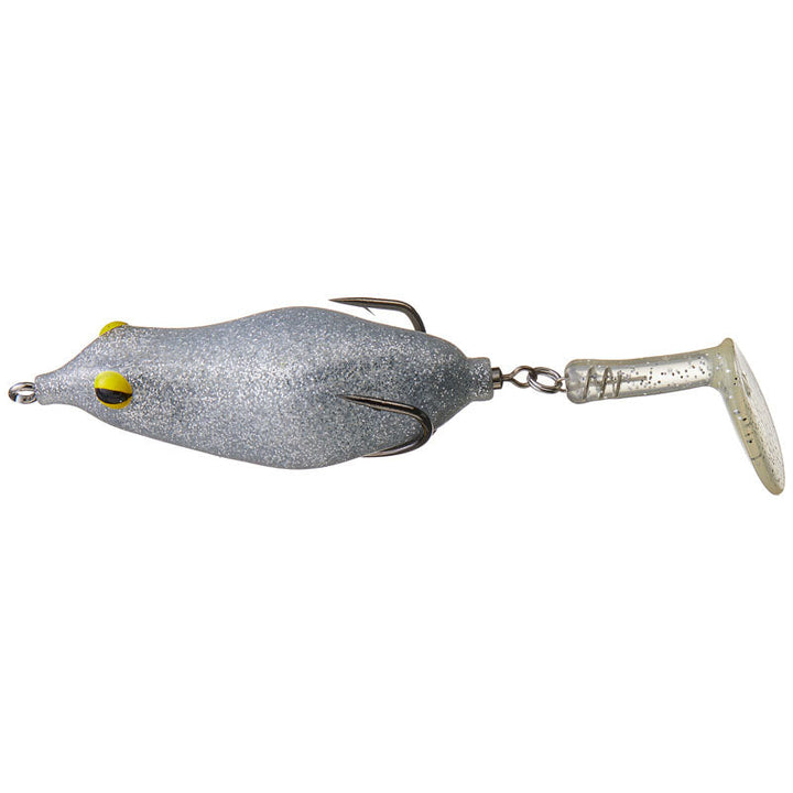 Teckel Lures Sprinker Frogs - #002 Pearl White-#003 Black Blue-#007 Watermelon-#008 Lemon Lime-#018 June Bug-#023 Ghost Minnow-#024 Chartreuse Shiner-#025 Old White Shore-#027 Hologram Bone - Carolina Fishing Tackle LLC