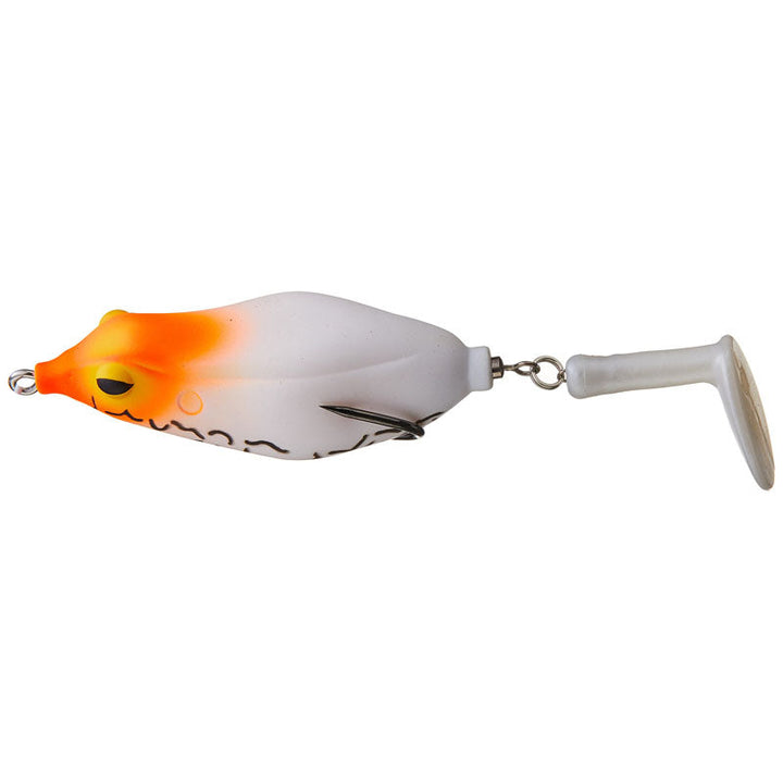 Teckel Lures Sprinker Frogs - #002 Pearl White-#003 Black Blue-#007 Watermelon-#008 Lemon Lime-#018 June Bug-#023 Ghost Minnow-#024 Chartreuse Shiner-#025 Old White Shore-#027 Hologram Bone - Carolina Fishing Tackle LLC