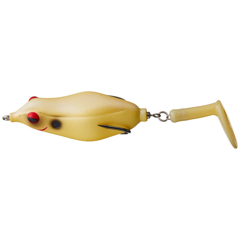 Teckel Lures Sprinker Frogs - #002 Pearl White-#003 Black Blue-#007 Watermelon-#008 Lemon Lime-#018 June Bug-#023 Ghost Minnow-#024 Chartreuse Shiner-#025 Old White Shore-#027 Hologram Bone - Carolina Fishing Tackle LLC