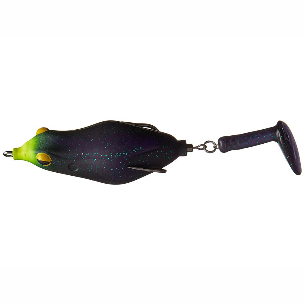 Teckel Lures Sprinker Frogs - #002 Pearl White-#003 Black Blue-#007 Watermelon-#008 Lemon Lime-#018 June Bug-#023 Ghost Minnow-#024 Chartreuse Shiner-#025 Old White Shore-#027 Hologram Bone - Carolina Fishing Tackle LLC