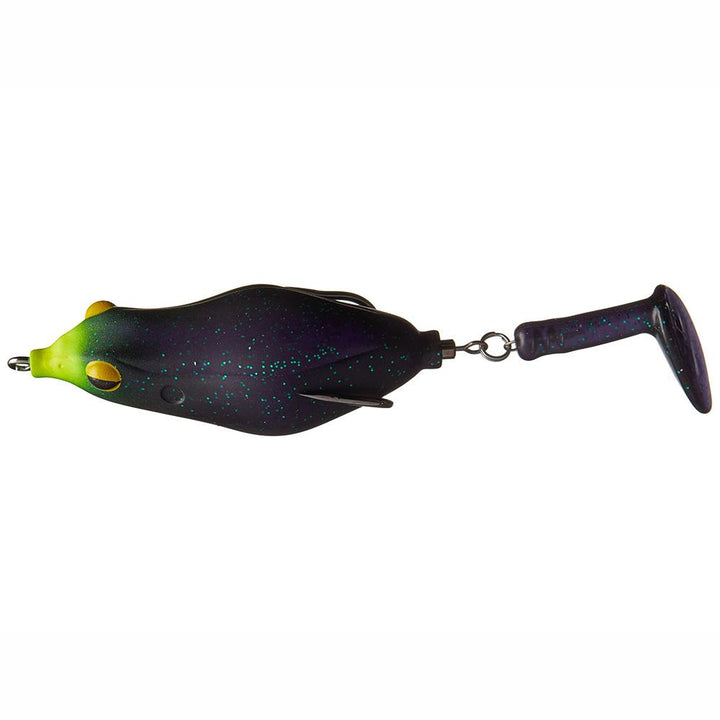 Teckel Lures Sprinker Frogs - #002 Pearl White-#003 Black Blue-#007 Watermelon-#008 Lemon Lime-#018 June Bug-#023 Ghost Minnow-#024 Chartreuse Shiner-#025 Old White Shore-#027 Hologram Bone - Carolina Fishing Tackle LLC