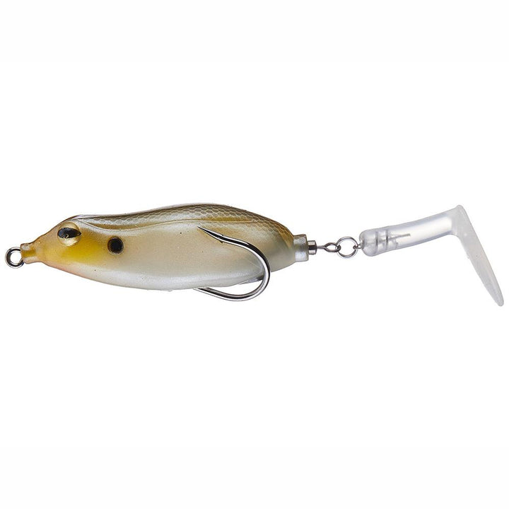 Teckel Lures Sprinker Frogs - #002 Pearl White-#003 Black Blue-#007 Watermelon-#008 Lemon Lime-#018 June Bug-#023 Ghost Minnow-#024 Chartreuse Shiner-#025 Old White Shore-#027 Hologram Bone - Carolina Fishing Tackle LLC