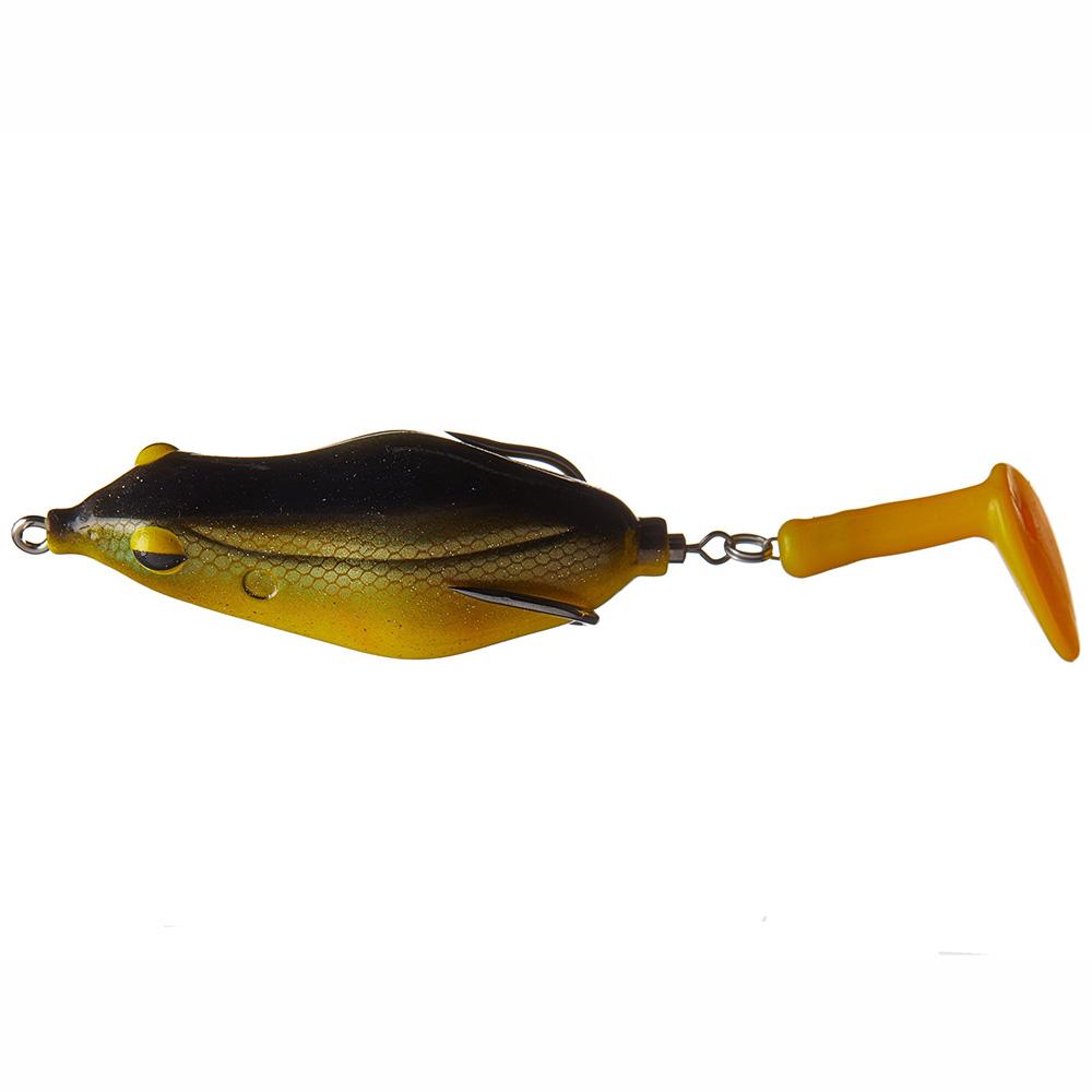 Teckel Lures Sprinker Frogs - #002 Pearl White-#003 Black Blue-#007 Watermelon-#008 Lemon Lime-#018 June Bug-#023 Ghost Minnow-#024 Chartreuse Shiner-#025 Old White Shore-#027 Hologram Bone - Carolina Fishing Tackle LLC