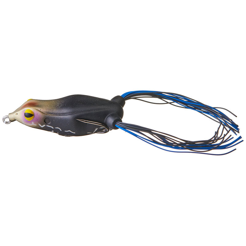 Teckel Lures Whacker Frogs - #001S Color Me-#002S Pearl White-#003S Black Blue-#008S Lemon Lime-#011S Crystal Pink-#015S Clear Camo-#016S Grey Camo-#018S Junebug-#020S Old Black Shore-#025S Old White Shore - Carolina Fishing Tackle LLC
