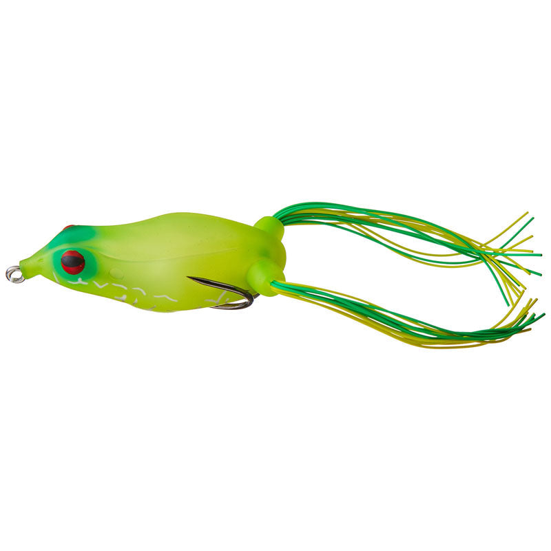 Teckel Lures Whacker Frogs - #001S Color Me-#002S Pearl White-#003S Black Blue-#008S Lemon Lime-#011S Crystal Pink-#015S Clear Camo-#016S Grey Camo-#018S Junebug-#020S Old Black Shore-#025S Old White Shore - Carolina Fishing Tackle LLC