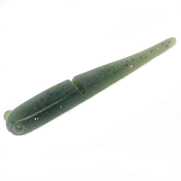 Ten Feet Under 3.6” Pretty Shad 6pk - #01 Red-#02 Black-#03 Oil-#04 Watermelon Pepper-#05 Green Pumpkin Pepper-#06 Smoke/Silver Flake-#07 Clear Pepper-#08 Cinnamon/Blue Flake - Carolina Fishing Tackle LLC