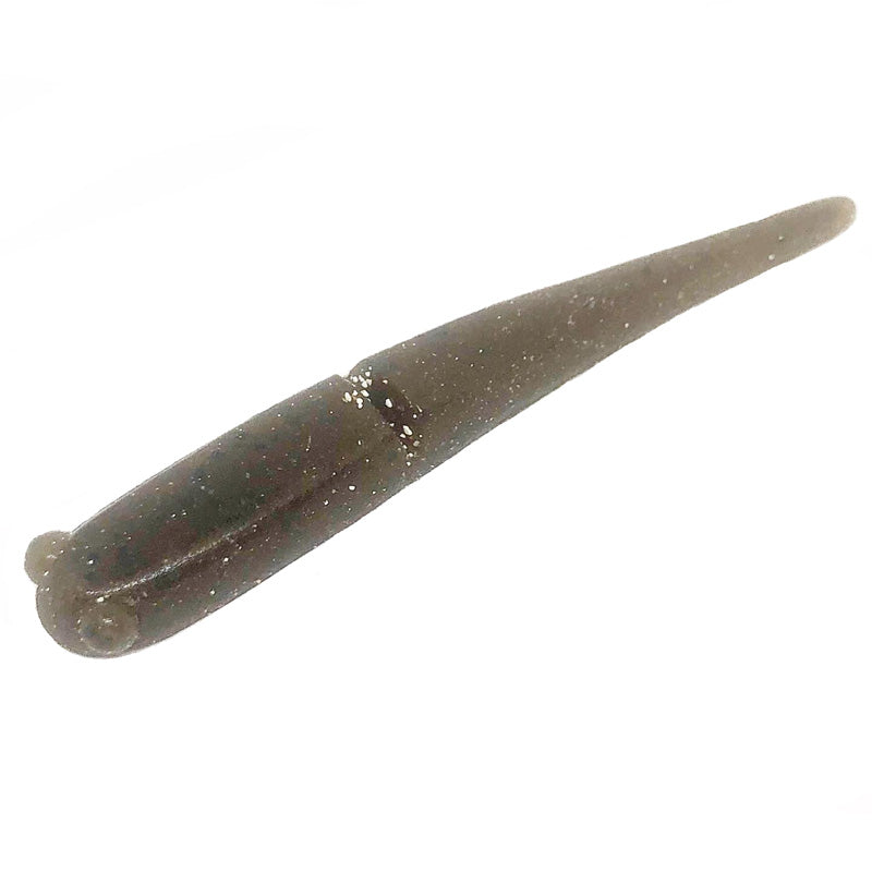 Ten Feet Under 3.6” Pretty Shad 6pk - #01 Red-#02 Black-#03 Oil-#04 Watermelon Pepper-#05 Green Pumpkin Pepper-#06 Smoke/Silver Flake-#07 Clear Pepper-#08 Cinnamon/Blue Flake - Carolina Fishing Tackle LLC