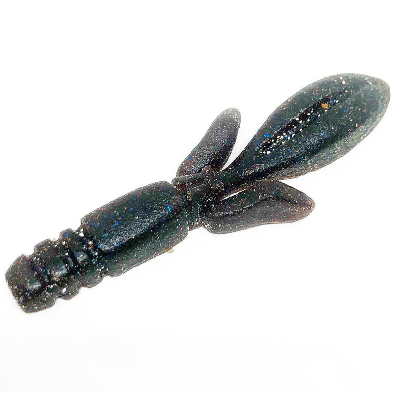 Ten Feet Under 3.7” Pad Rotter 7pk - #02 Black-#04 Sunburn Pepper-#06 Sand Purple-#08 Florida Blue - Carolina Fishing Tackle LLC