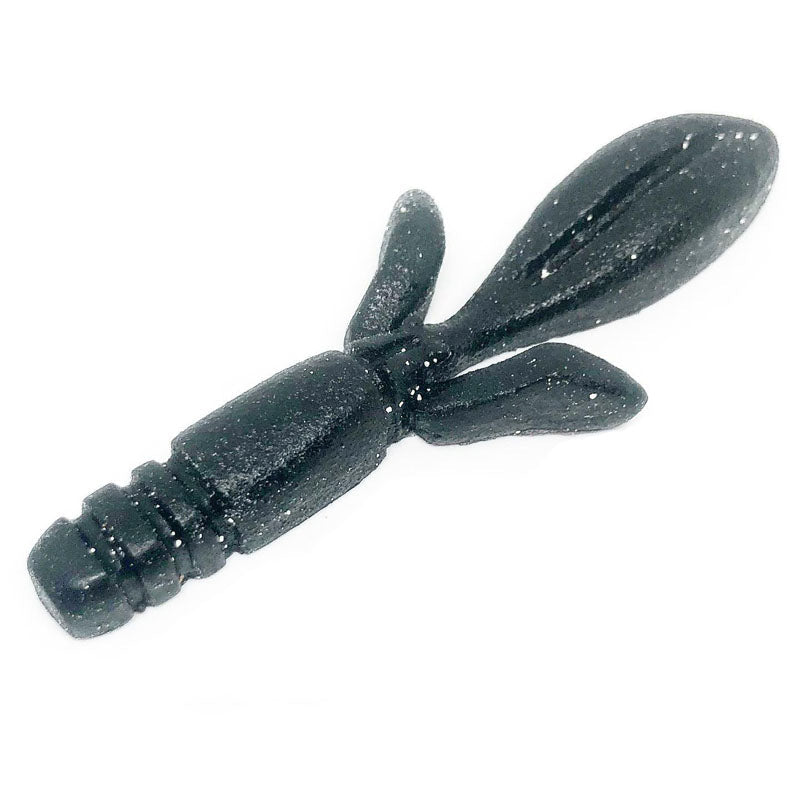 Ten Feet Under 3.7” Pad Rotter 7pk - #02 Black-#04 Sunburn Pepper-#06 Sand Purple-#08 Florida Blue - Carolina Fishing Tackle LLC