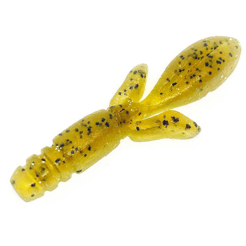 Ten Feet Under 3.7” Pad Rotter 7pk - #02 Black-#04 Sunburn Pepper-#06 Sand Purple-#08 Florida Blue - Carolina Fishing Tackle LLC