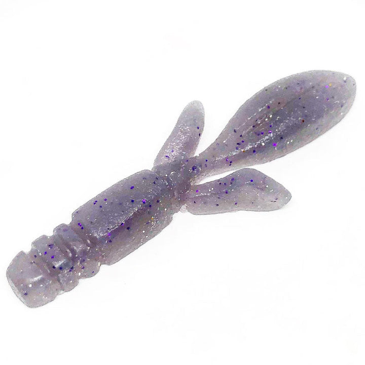 Ten Feet Under 3.7” Pad Rotter 7pk - #02 Black-#04 Sunburn Pepper-#06 Sand Purple-#08 Florida Blue - Carolina Fishing Tackle LLC