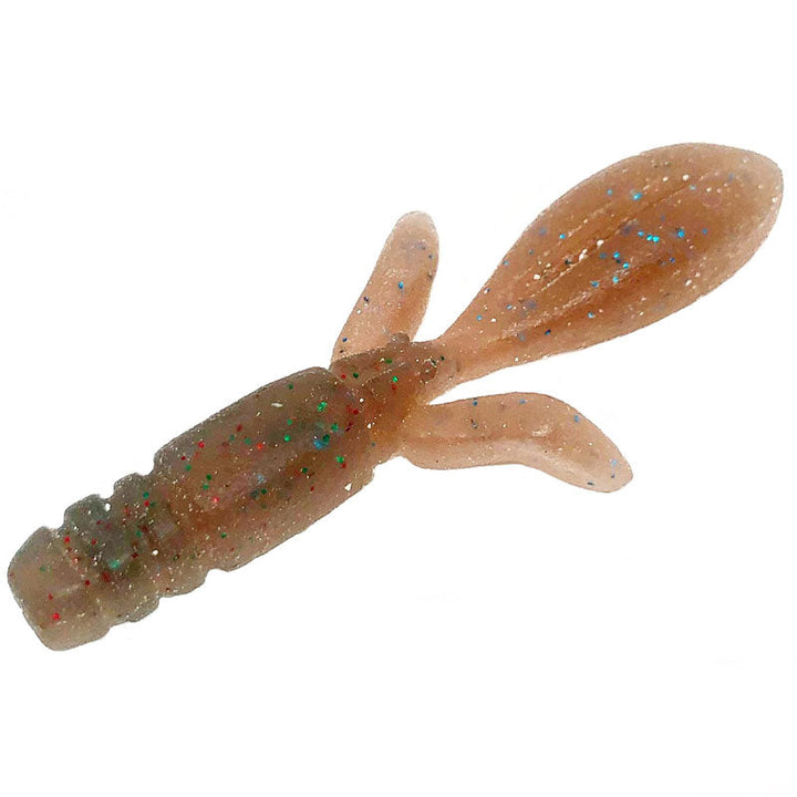 Ten Feet Under 3.7” Pad Rotter 7pk - #02 Black-#04 Sunburn Pepper-#06 Sand Purple-#08 Florida Blue - Carolina Fishing Tackle LLC