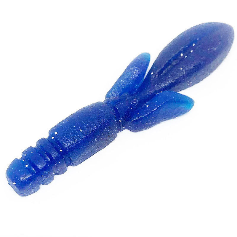 Ten Feet Under 3.7” Pad Rotter 7pk - #02 Black-#04 Sunburn Pepper-#06 Sand Purple-#08 Florida Blue - Carolina Fishing Tackle LLC
