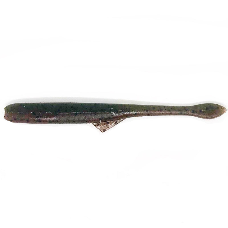 Ten Feet Under 3.8” Skip Shad 8pk - #1 Pearl White-#2 Watermelon Pepper-#03 Green Pumpkin Pepper-#7 Alewife-#13 Fork Secret-#23 Alabama Craw-#27 Chartreuse/Silver Flake-#28 Red-#29 Electric Shad-#30 Bluegill - Carolina Fishing Tackle LLC