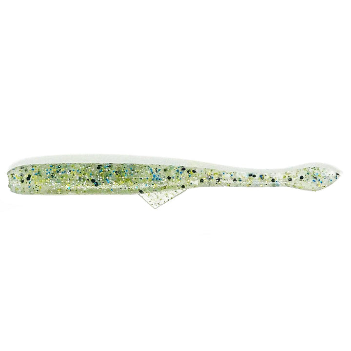 Ten Feet Under 3.8” Skip Shad 8pk - #1 Pearl White-#2 Watermelon Pepper-#03 Green Pumpkin Pepper-#7 Alewife-#13 Fork Secret-#23 Alabama Craw-#27 Chartreuse/Silver Flake-#28 Red-#29 Electric Shad-#30 Bluegill - Carolina Fishing Tackle LLC