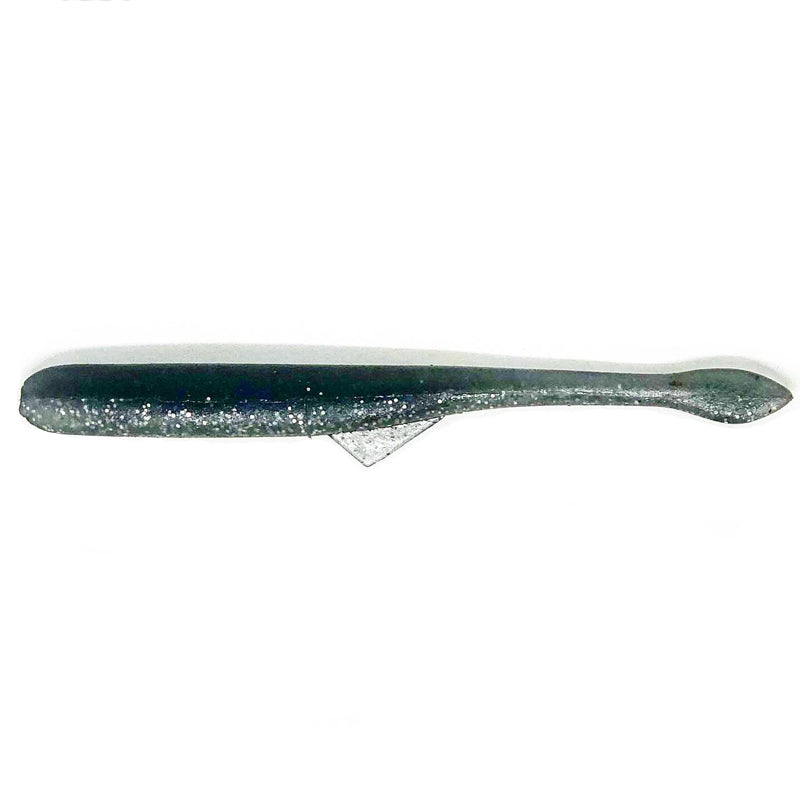 Ten Feet Under 3.8” Skip Shad 8pk - #1 Pearl White-#2 Watermelon Pepper-#03 Green Pumpkin Pepper-#7 Alewife-#13 Fork Secret-#23 Alabama Craw-#27 Chartreuse/Silver Flake-#28 Red-#29 Electric Shad-#30 Bluegill - Carolina Fishing Tackle LLC
