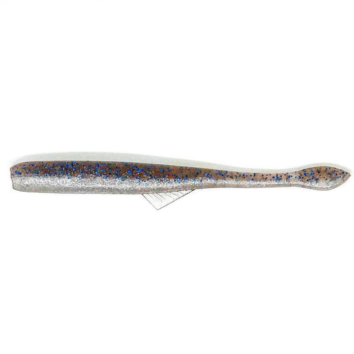 Ten Feet Under 3.8” Skip Shad 8pk - #1 Pearl White-#2 Watermelon Pepper-#03 Green Pumpkin Pepper-#7 Alewife-#13 Fork Secret-#23 Alabama Craw-#27 Chartreuse/Silver Flake-#28 Red-#29 Electric Shad-#30 Bluegill - Carolina Fishing Tackle LLC