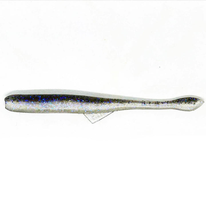 Ten Feet Under 3.8” Skip Shad 8pk - #1 Pearl White-#2 Watermelon Pepper-#03 Green Pumpkin Pepper-#7 Alewife-#13 Fork Secret-#23 Alabama Craw-#27 Chartreuse/Silver Flake-#28 Red-#29 Electric Shad-#30 Bluegill - Carolina Fishing Tackle LLC