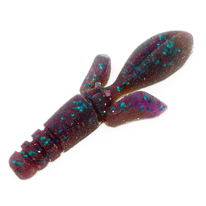 Ten Feet Under 3” Chibi Rotter 7pk - #1 Fork Secret-#2 Pumpkin Bug-#3 Junebug Emerald-#4 Both Craw-#5 Cinnamon Shrimp-#6 Kiwi - Carolina Fishing Tackle LLC