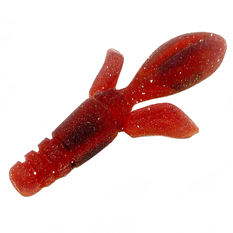 Ten Feet Under 3” Chibi Rotter 7pk - #1 Fork Secret-#2 Pumpkin Bug-#3 Junebug Emerald-#4 Both Craw-#5 Cinnamon Shrimp-#6 Kiwi - Carolina Fishing Tackle LLC