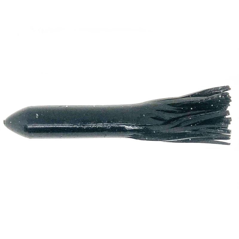 Ten Feet Under 4” TUBULL Flipping Tube 6pk - #14 Tubull Pearl White/Silver Flake-#21 Black-#22 Super White - Carolina Fishing Tackle LLC