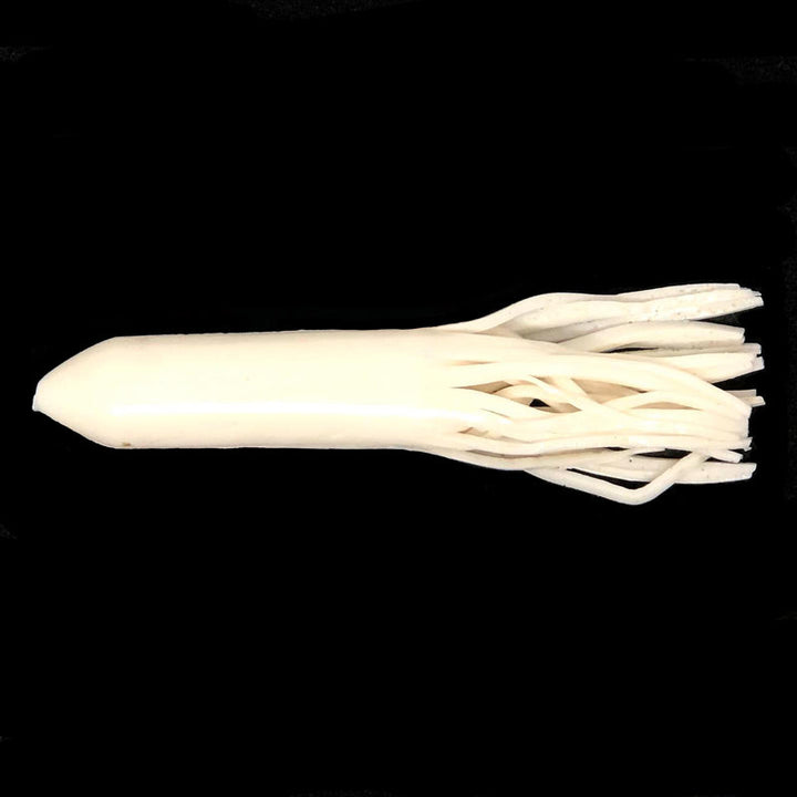 Ten Feet Under 4” TUBULL Flipping Tube 6pk - #14 Tubull Pearl White/Silver Flake-#21 Black-#22 Super White - Carolina Fishing Tackle LLC