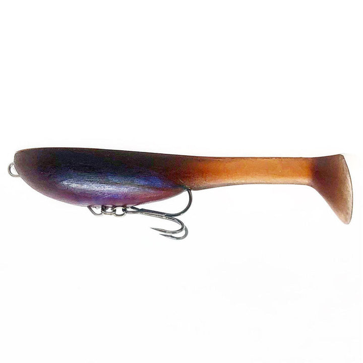 Ten Feet Under H.B Baboo Type1 Swimbait - #02 Watermelon/Pro Blue-#05 Black-#07 Bubblegum Pink-#09 Green Tail Killer-#11 Salamander-#13 Black/Bubblegum Pink-#41 Tiger-#42 Flamingo-#43 ZEBRA - Carolina Fishing Tackle LLC