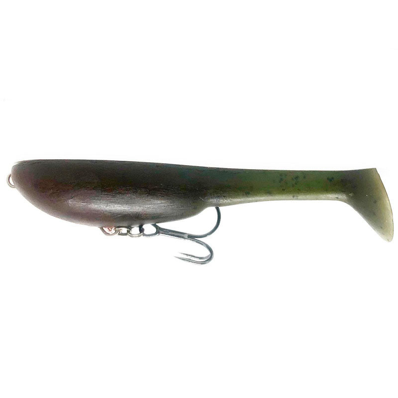 Ten Feet Under H.B Baboo Type1 Swimbait - #02 Watermelon/Pro Blue-#05 Black-#07 Bubblegum Pink-#09 Green Tail Killer-#11 Salamander-#13 Black/Bubblegum Pink-#41 Tiger-#42 Flamingo-#43 ZEBRA - Carolina Fishing Tackle LLC