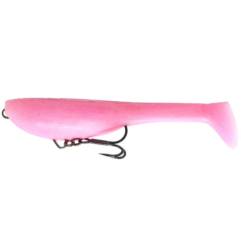 Ten Feet Under H.B Baboo Type1 Swimbait - #02 Watermelon/Pro Blue-#05 Black-#07 Bubblegum Pink-#09 Green Tail Killer-#11 Salamander-#13 Black/Bubblegum Pink-#41 Tiger-#42 Flamingo-#43 ZEBRA - Carolina Fishing Tackle LLC