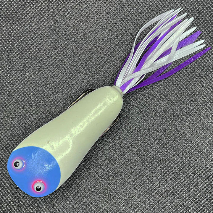 Tsunami Lure VICKITAN Frogs - #03 Leaf Ivory & Green (LF-IG)-Orange-Purple Haze Yellow - Carolina Fishing Tackle LLC