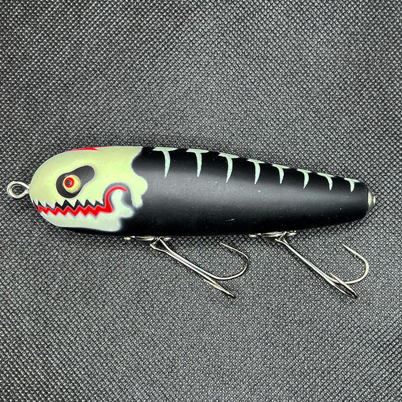 Tsunami Lures Niva DP Topwater - # 02 Crazy Fish Mint Green [CF-MG]-# 04 Robot Reflector [RB-RL]-# 05 Peacock Bass [PB-BN]-# 07 Tobacco Sunburst [TSB] - Carolina Fishing Tackle LLC
