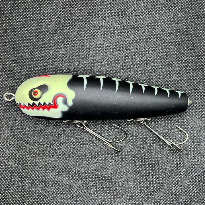 Tsunami Lures Niva DP Topwater - # 02 Crazy Fish Mint Green [CF-MG]-# 04 Robot Reflector [RB-RL]-# 05 Peacock Bass [PB-BN]-# 07 Tobacco Sunburst [TSB] - Carolina Fishing Tackle LLC
