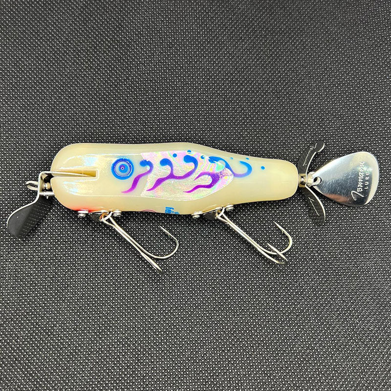 Tsunami Lures SlappHappy Shad Mini DP Topwater - Heart & Leaf Reflector - Carolina Fishing Tackle LLC