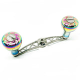 Fish Arrow x LIVRE Fire Aurora 100 Titanium Handles-Reel Parts-Fish Arrow-Carolina Fishing Tackle LLC