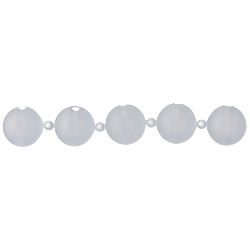 Zappu Chain Cushion Rubber Rigging Beads 30pk - Black / Large-White / Medium-White / Large - Carolina Fishing Tackle LLC