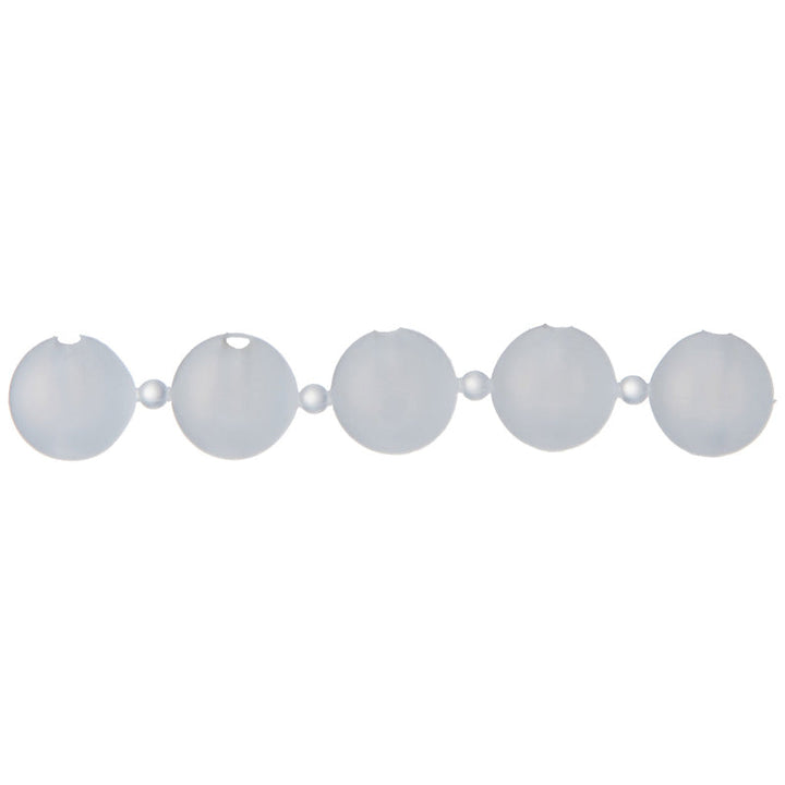 Zappu Chain Cushion Rubber Rigging Beads 30pk - Black / Large-White / Medium-White / Large - Carolina Fishing Tackle LLC