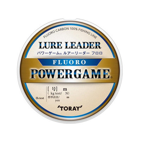 TORAY Power Game Lure Leader-Fluorocarbon-TORAY-Carolina Fishing Tackle LLC